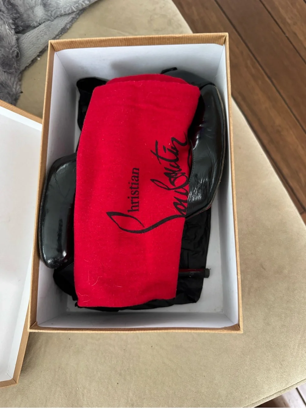 Christian Louboutin Black bells size 10.5 women’s